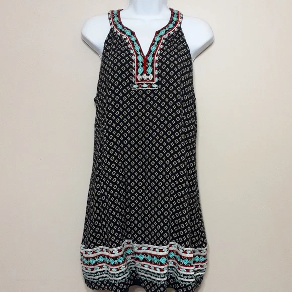 Anthropologie THML faye embroidered halter summer dress womens in size L - Picture 1 of 10